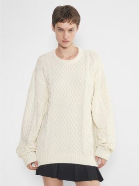 Aritizia Sunday Best Peggy Sweater - Whisper White